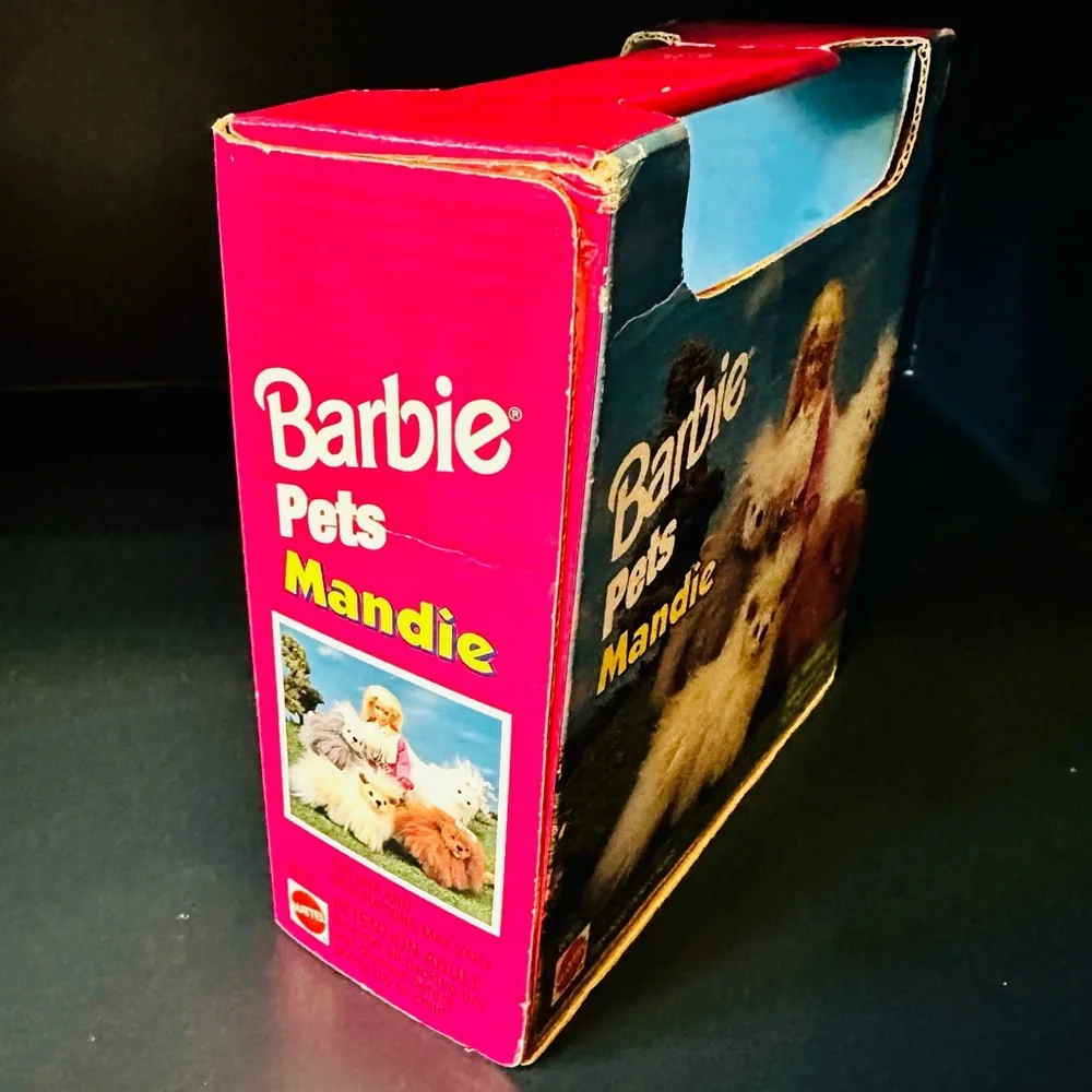 Barbie Pets Mandie Cream Dog NEW